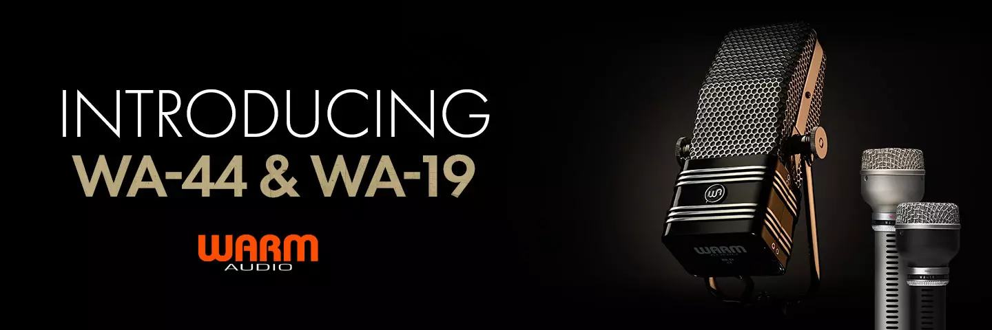 Introducing the WA-44 Ribbon and WA-19 Dynamic Microphones